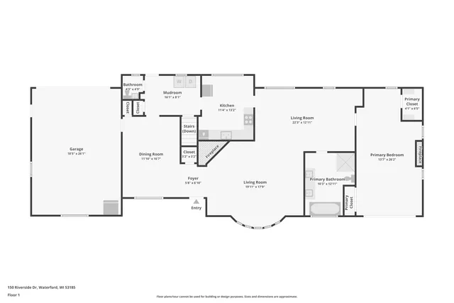 $599,900 | 150 Riverside Drive, Waterford, WI 53185