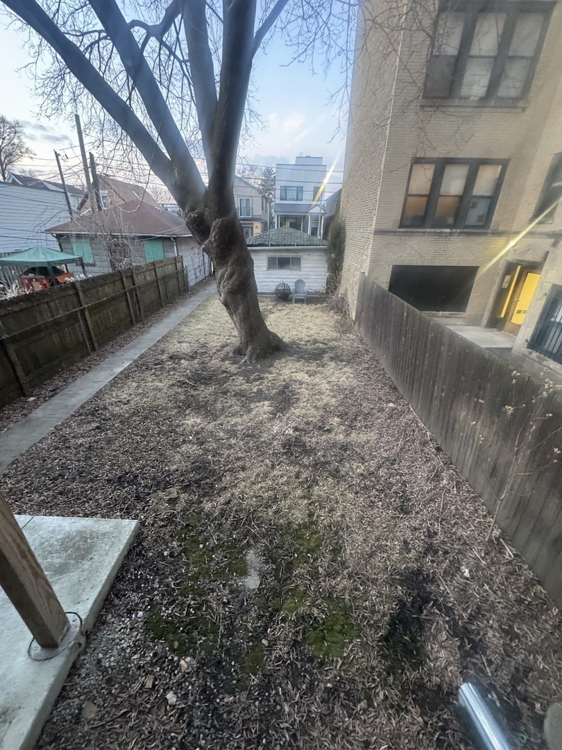 3030 West Belden Avenue Chicago, IL 60647 - Photo 10 of 12 a view of a yard with table and chairs