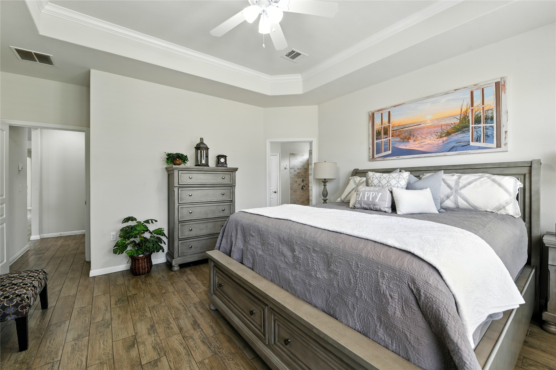 107 Calhoun Lane Georgetown, TX 78633 - Photo 17 of 36 Another view of the spacious primary bedroom