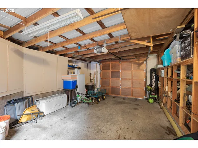 a view of storage and utility room