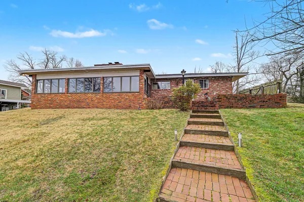 a view of outdoor space and yard