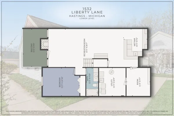 $329,900 | 1532 Liberty Lane, Hastings, MI 49058