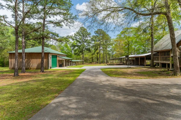 a view of a house with a big yard