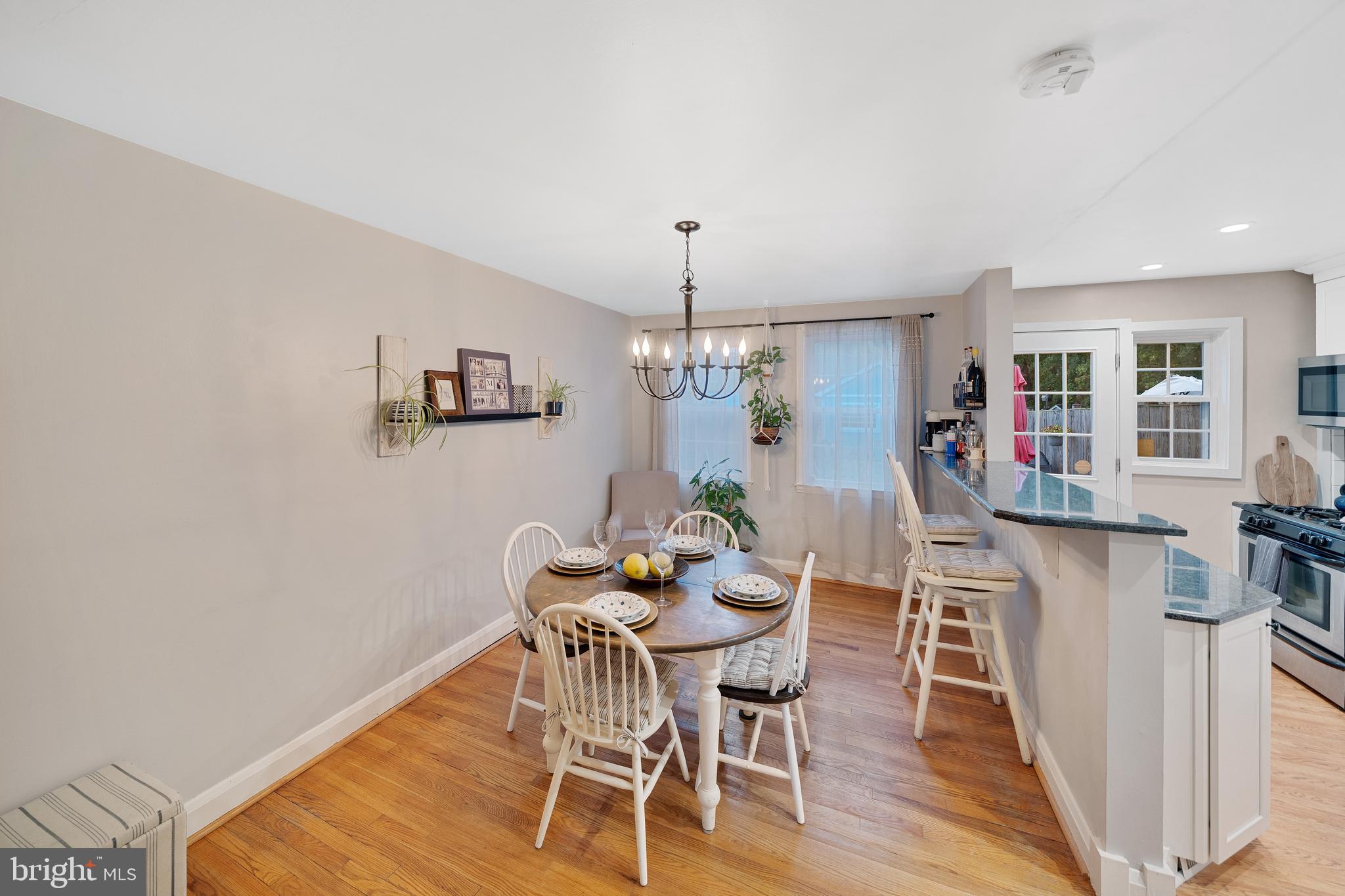 1660 Aberdeen Road Towson, MD 21286 - Photo 8 of 34 Open concept dining and kitchen!