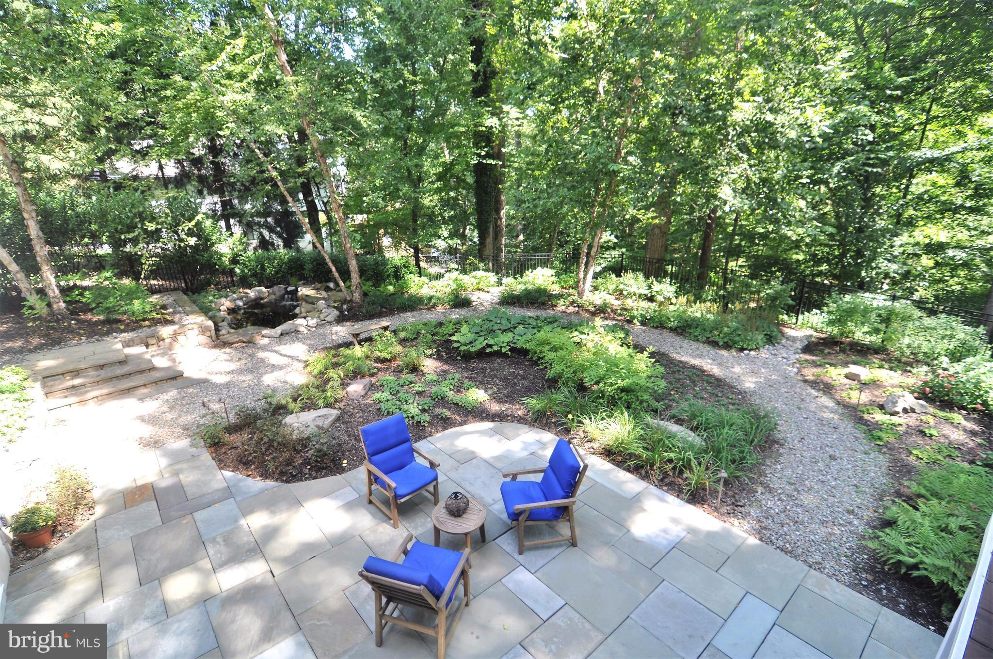 947 Swinks Mill Road McLean, VA 22102 - Photo 11 of 30 Exterior (Rear) custom stone patio