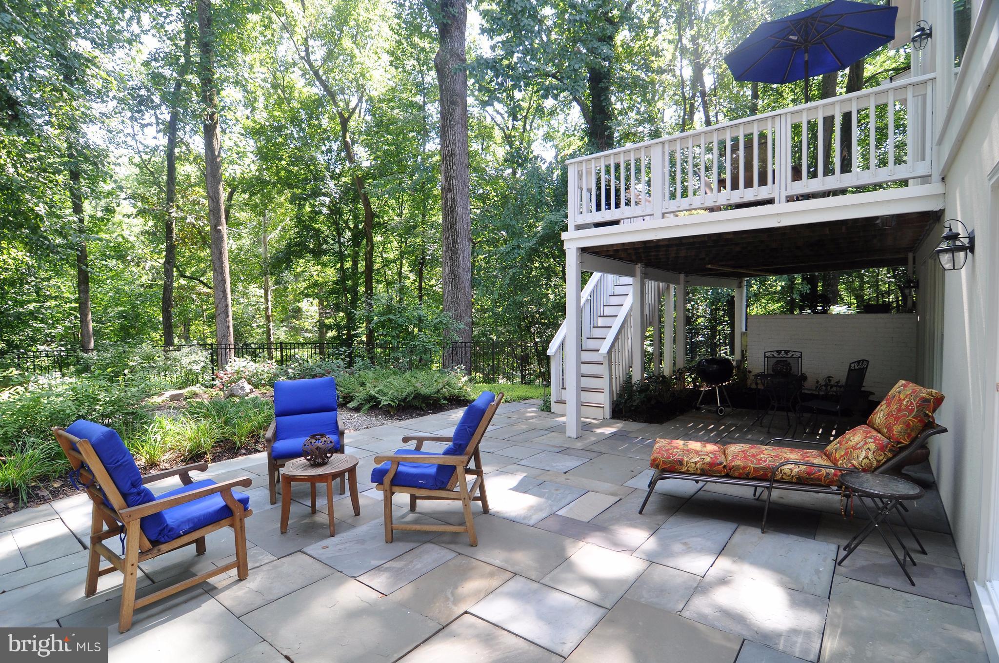 947 Swinks Mill Road McLean, VA 22102 - Photo 29 of 30 Exterior (Rear) STONE PATIO AND DECK
