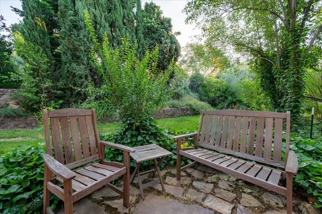 a view of outdoor space with deck
