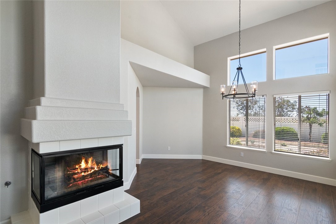 31895 Dane Court Temecula, CA 92591 - Photo 15 of 48 a living room with furniture and a fireplace