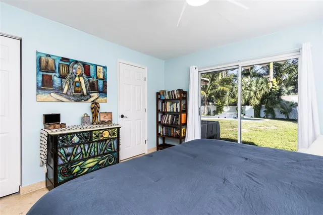 a view of a room with rack on the wall