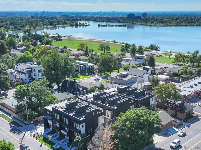 a picture of city view with lake view
