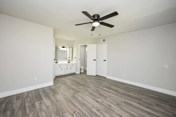 wooden floor in an empty room
