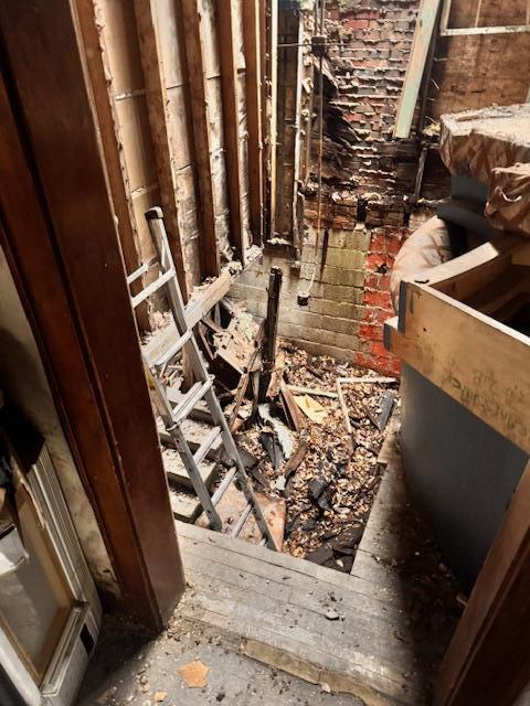 866 Floyd Street Gary, IN 46403 - Photo 6 of 7 a view of water heater room