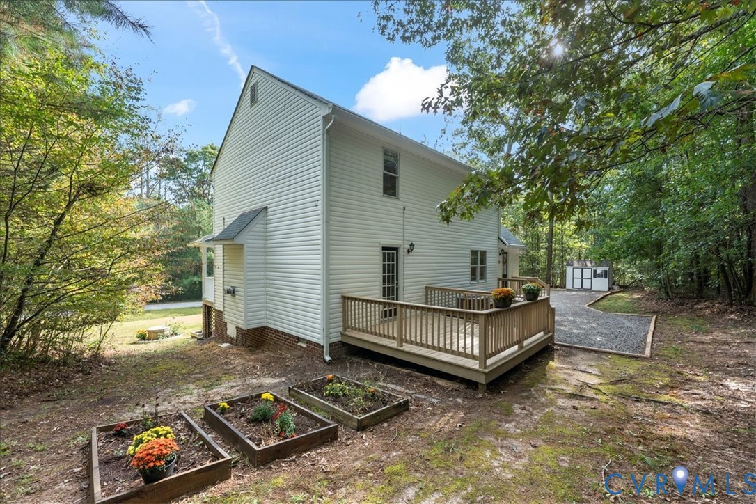 1359 Pine Creek Ridge Drive Powhatan, VA 23139 - Photo 12 of 48 raised garden beds out back