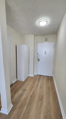 a view of empty room