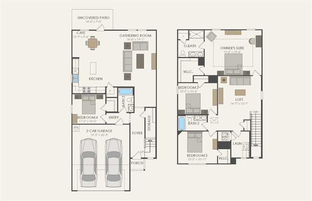 14148 Olney Drive Pilot Point, TX 76258 - Photo 23 of 23 Floor plan