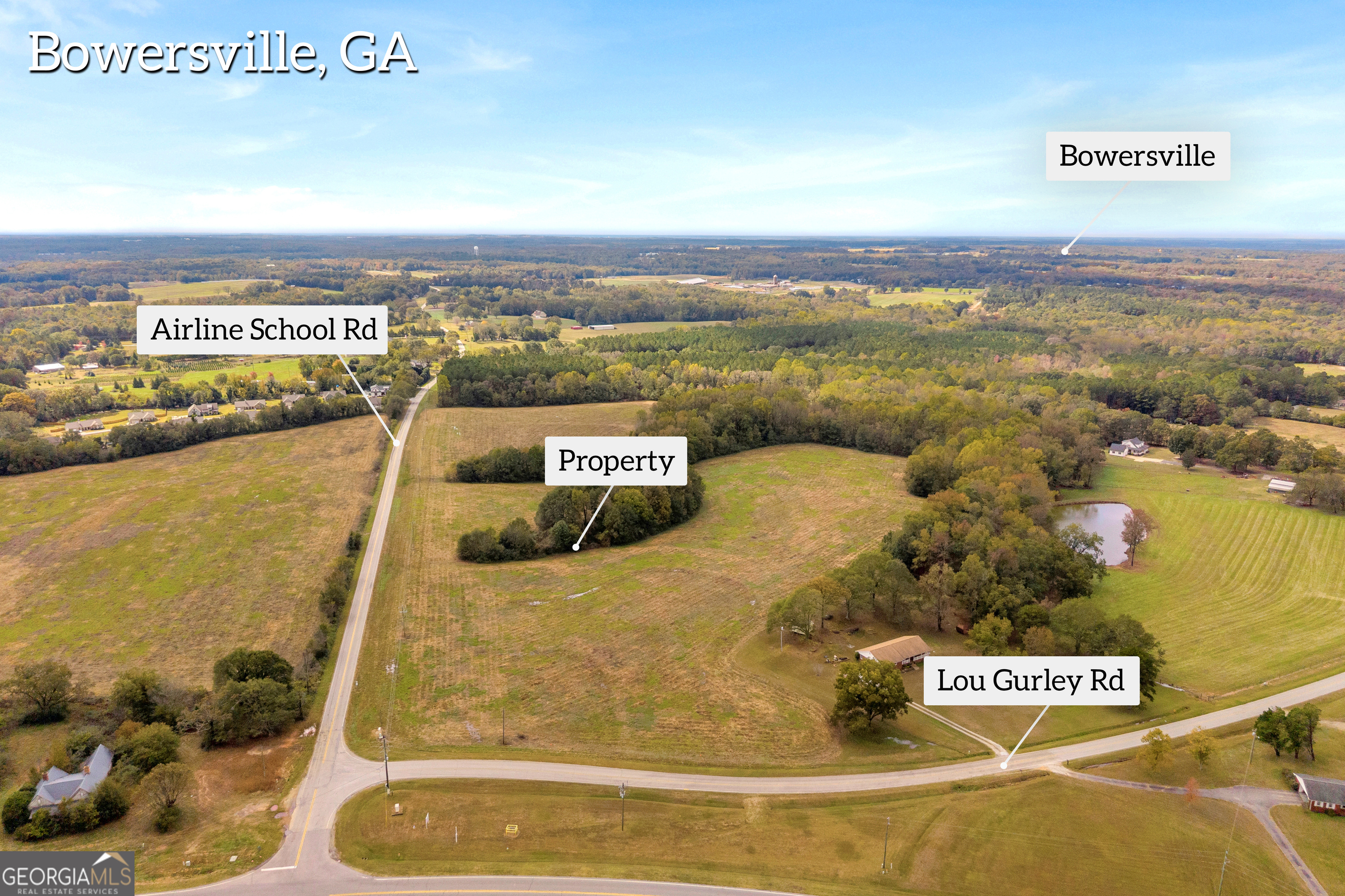 0 Airline School Road, Unit TRACT 7 Bowersville, GA 30516 - Photo 4 of 37 a view of a city