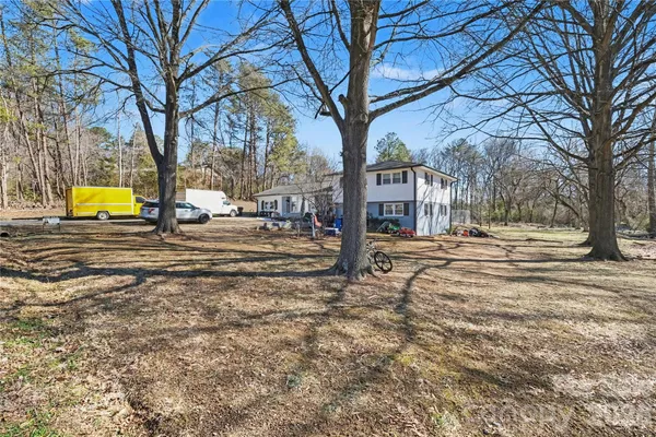 a view of yard with tree