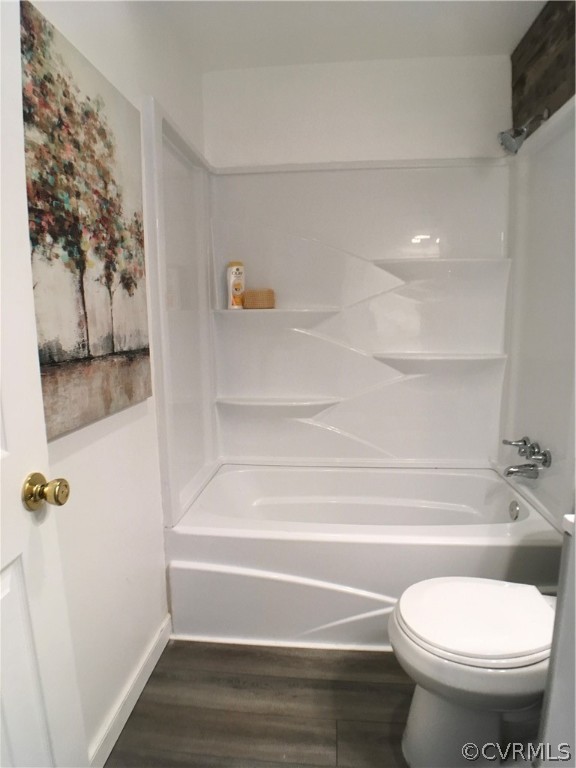14100 South Hackberry Road Chester, VA 23836 - Photo 25 of 42 a bathroom with a toilet and a shower