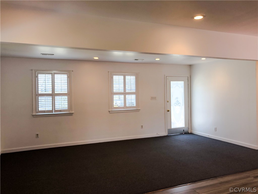 14100 South Hackberry Road Chester, VA 23836 - Photo 32 of 42 a view of an empty room with a window