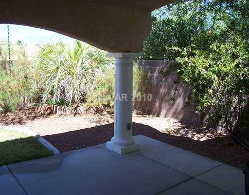 4765 Arial Ridge Street Las Vegas, NV 89147 - Photo 25 of 25 Other. RIGHT SIDE OF THE BACKYARD WHERE YOU CAN SEE PART OF MOUNTAIN VIEWS INFRONT