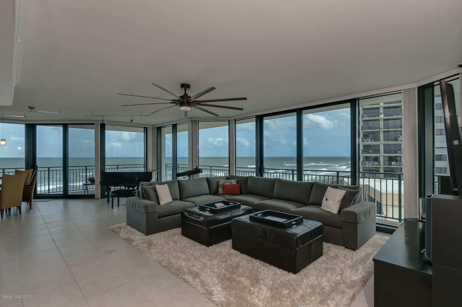 1323 Florida A1A, Unit 302 Satellite Beach, FL 32937 - Photo 15 of 38 25-Living Area-Kitchen