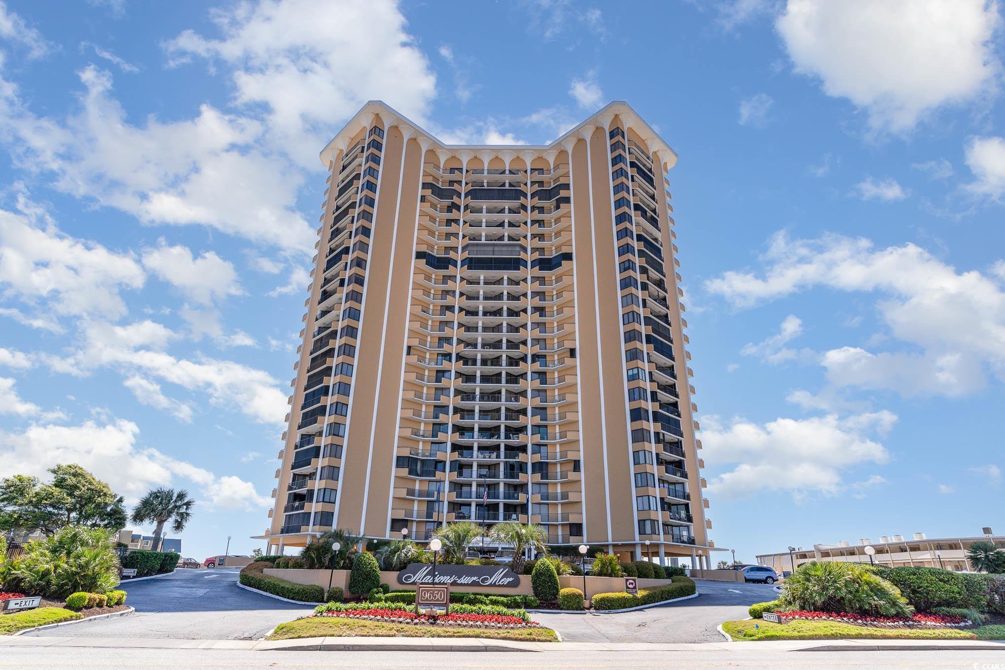 9650 Shore Drive, Unit 1507 Myrtle Beach, SC 29572 - Photo 34 of 39 View of apartment building / complex