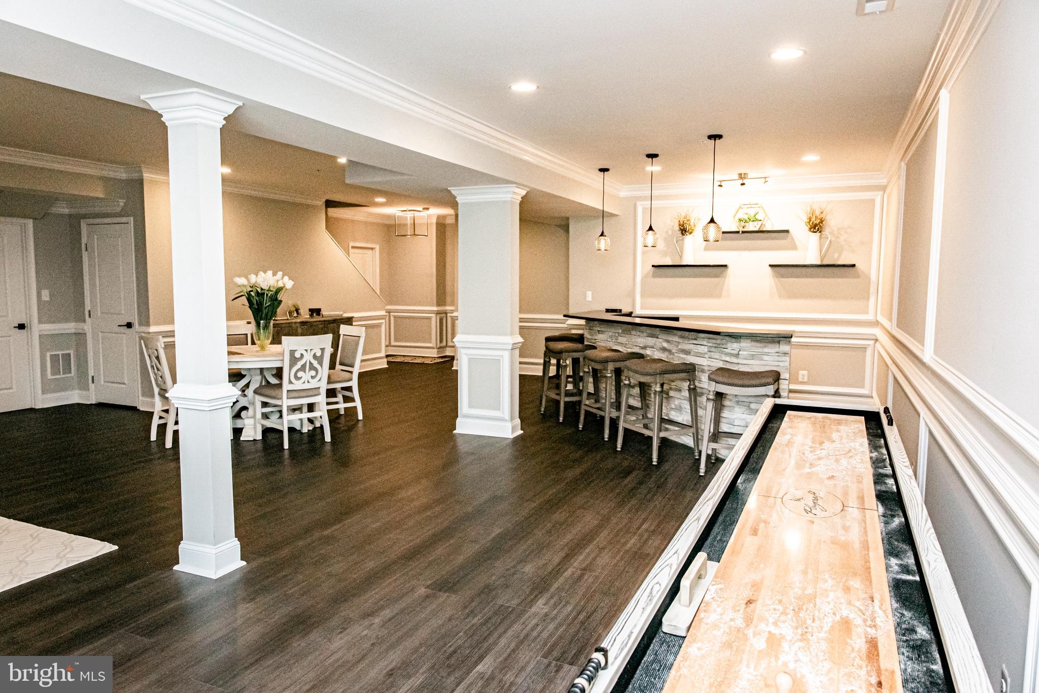14430 Maple Ridge Court Baldwin, MD 21013 - Photo 31 of 35 Large bar in finished basement
