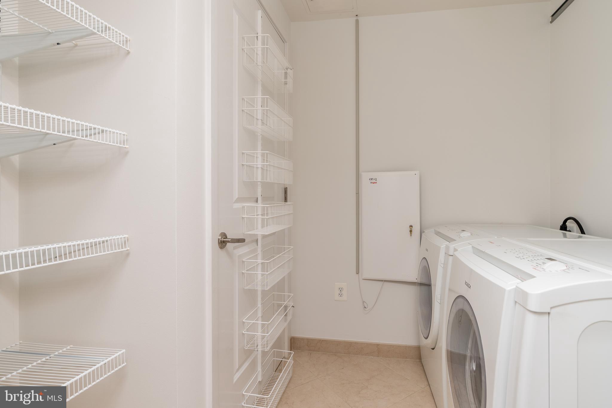 4301 Military Road Northwest, Unit 703 Washington, DC 20015 - Photo 18 of 38 Large Laundry Room with Tons of Storage