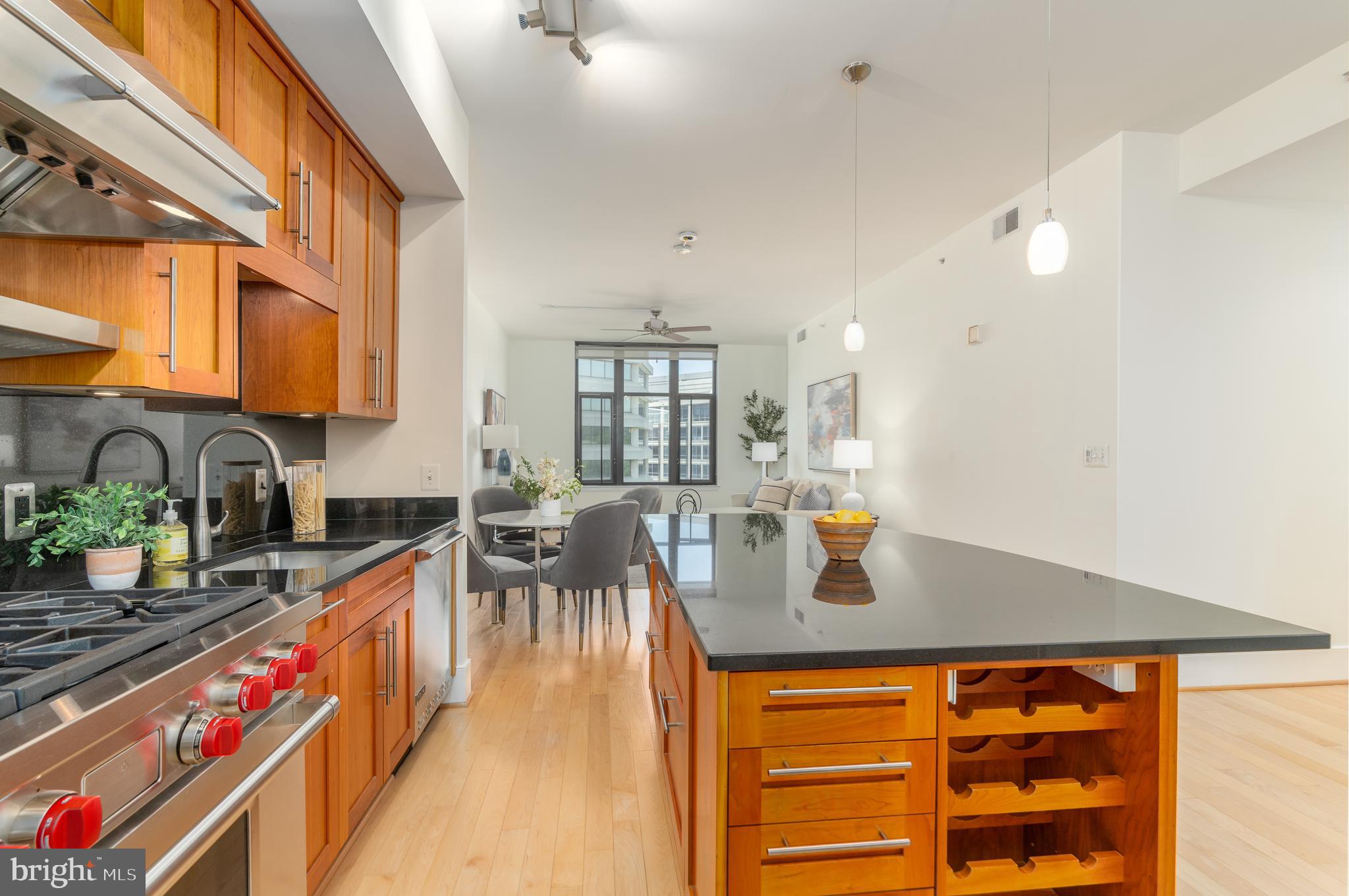 4301 Military Road Northwest, Unit 703 Washington, DC 20015 - Photo 5 of 38 Chef's Kitchen with top of the line finishes