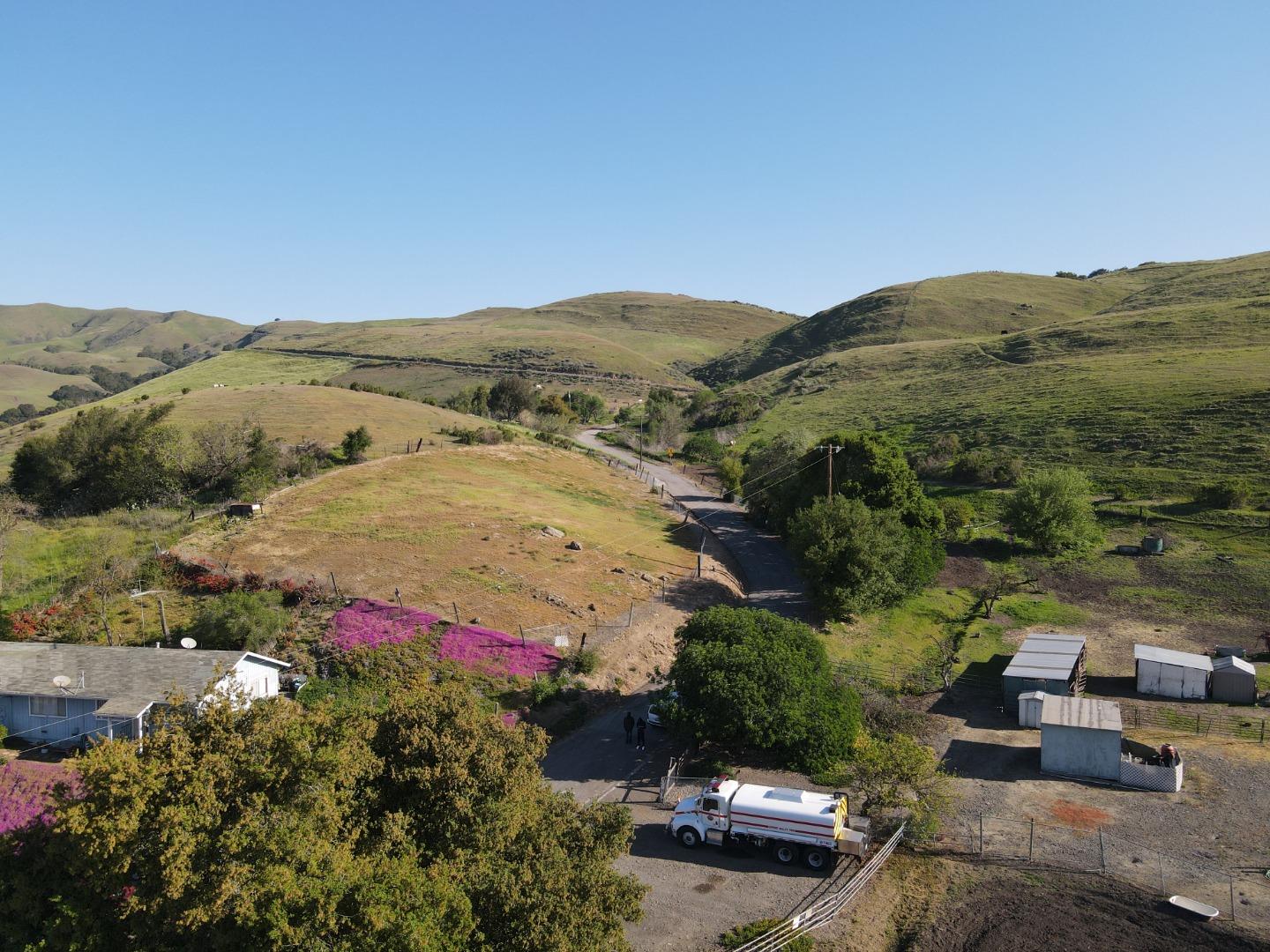 3463 Calaveras Road Milpitas, CA 95035 - Photo 2 of 14 an aerial view of houses with a street and green space