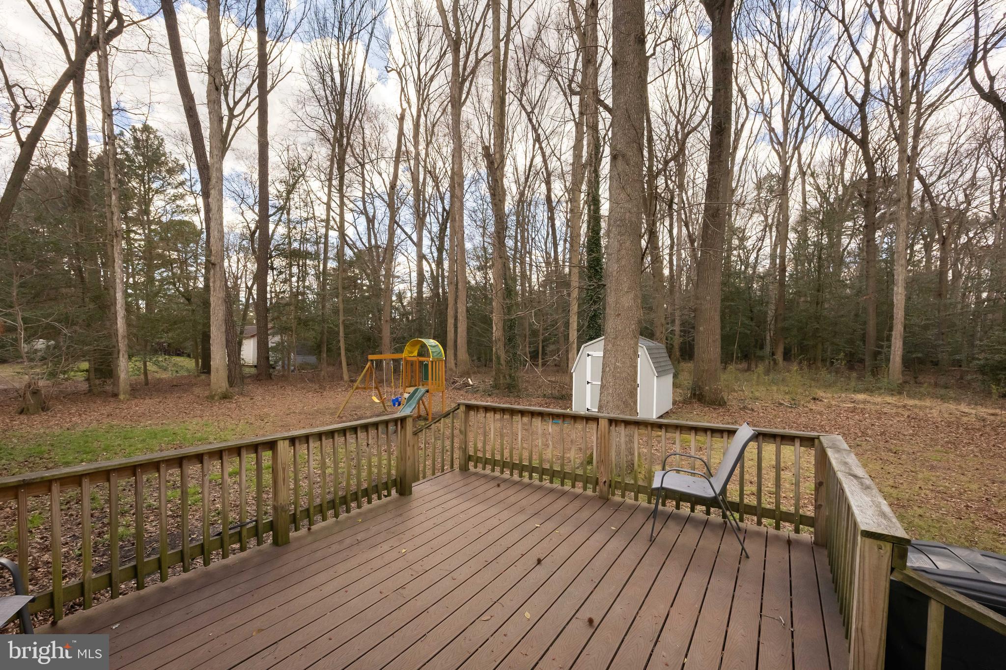 6870 Zion Church Road Salisbury, MD 21804 - Photo 36 of 39 a view of balcony with deck and wooden floor
