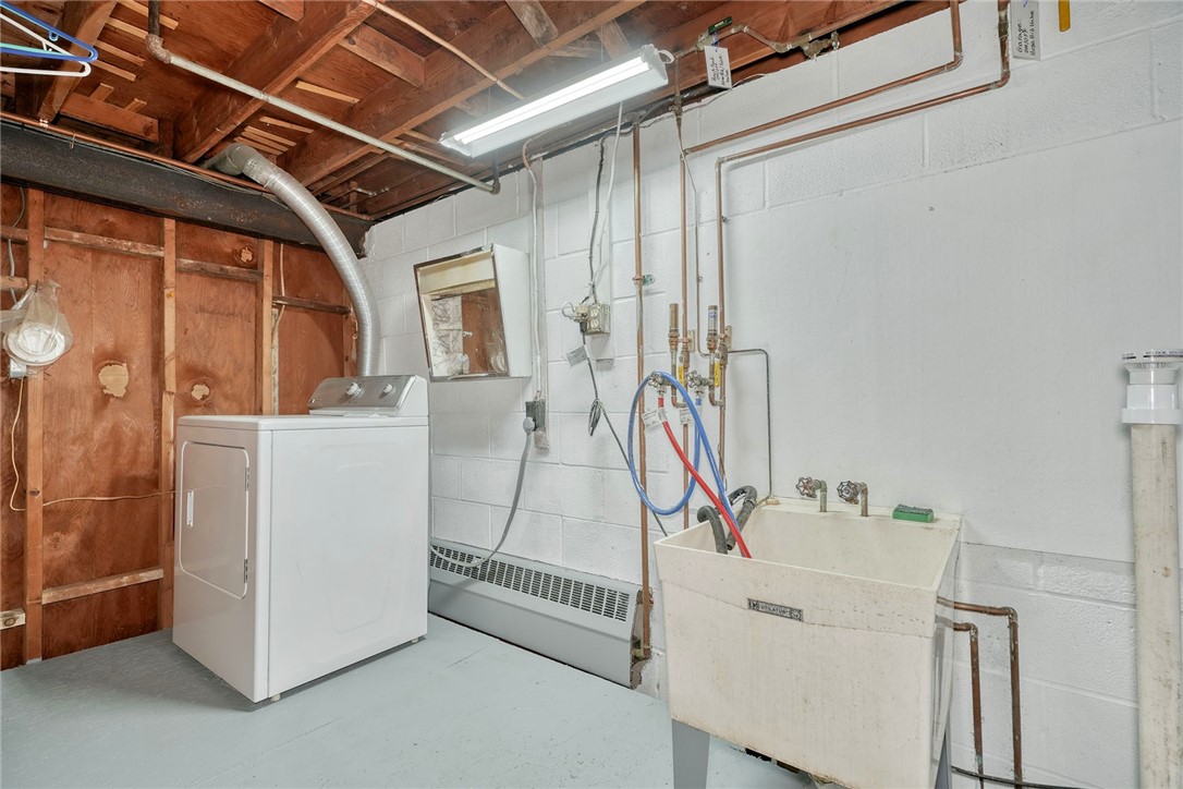 114 Phelps Road Honeoye Falls, NY 14472 - Photo 44 of 48 Basement - Laundry Area