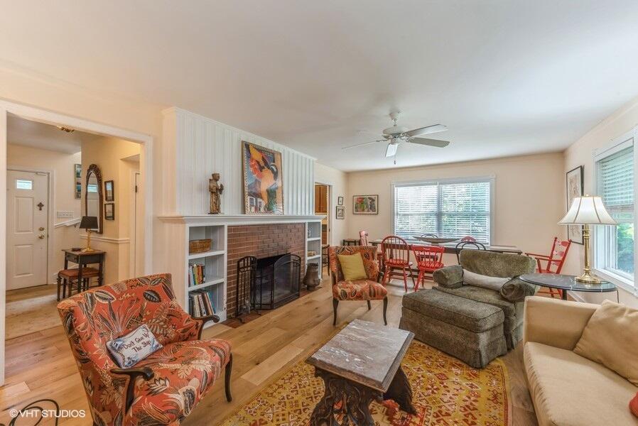 1695 Indian Boundary Road Chesterton, IN 46304 - Photo 7 of 29 a living room with furniture and a fireplace