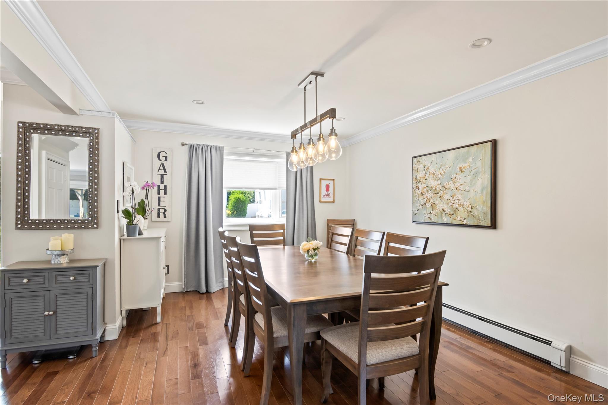 3483 Steven Road Baldwin, NY 11510 - Photo 6 of 30 a view of a dining room with furniture window and wooden floor