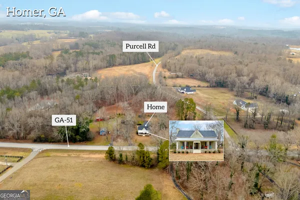 a view of street with seating area