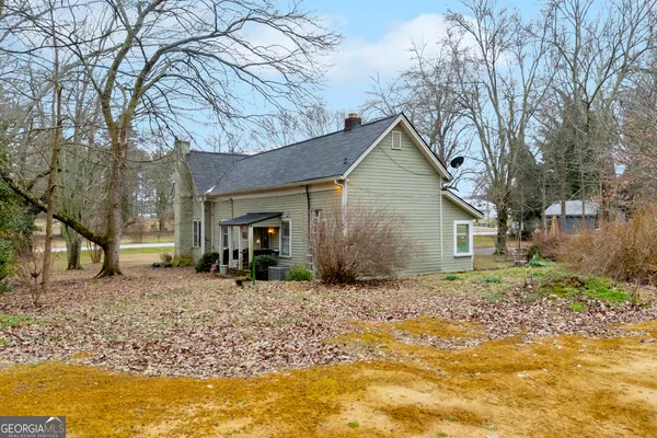 a picture of a person on a wall