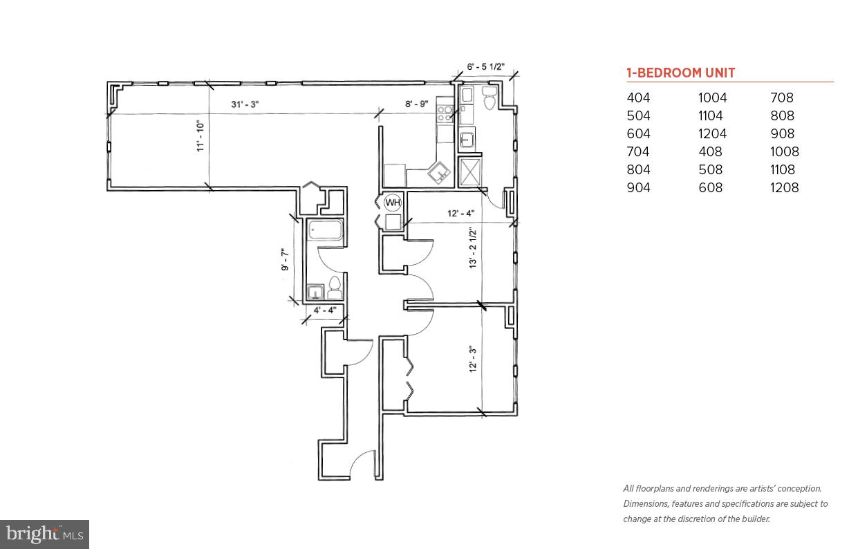 1411-5 Walnut Street, Unit 908 Philadelphia, PA 19102 - Photo 31 of 31 a picture of a room with a white wall and a picture of the wall