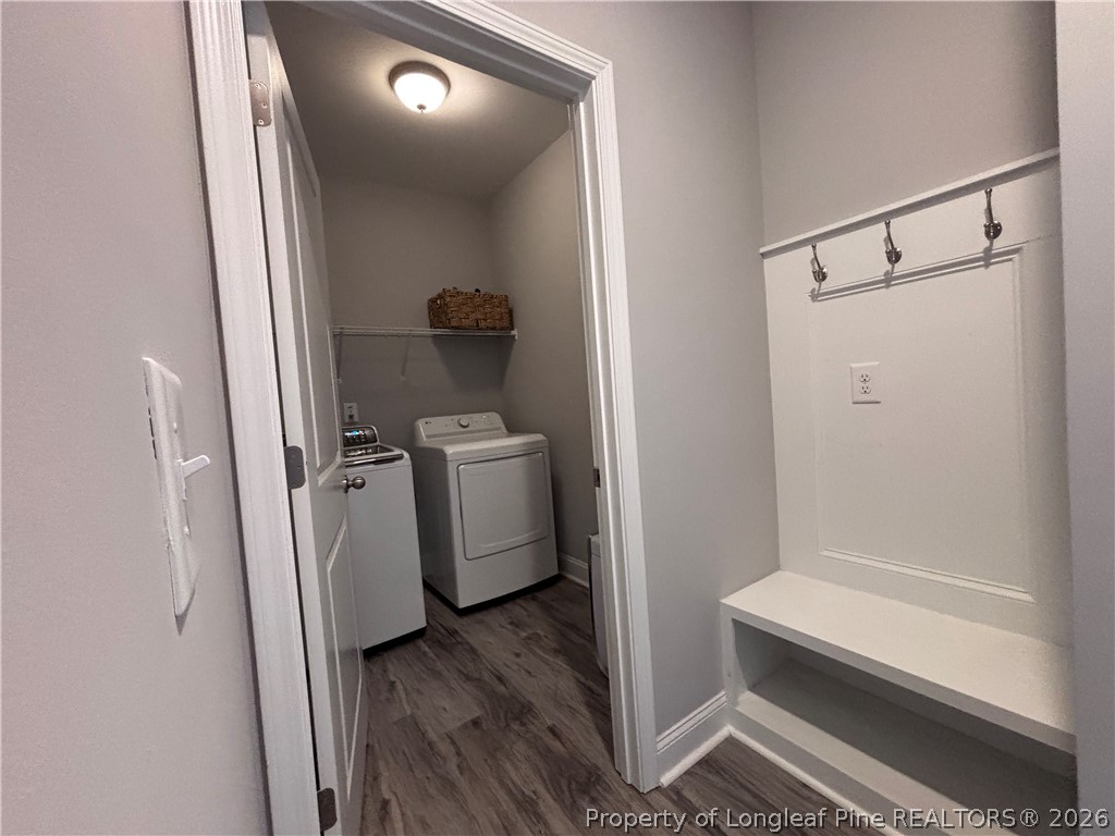 7720 Rufus Johnson Road Fayetteville, NC 28306 - Photo 11 of 50 a bathroom with a sink a toilet and shower