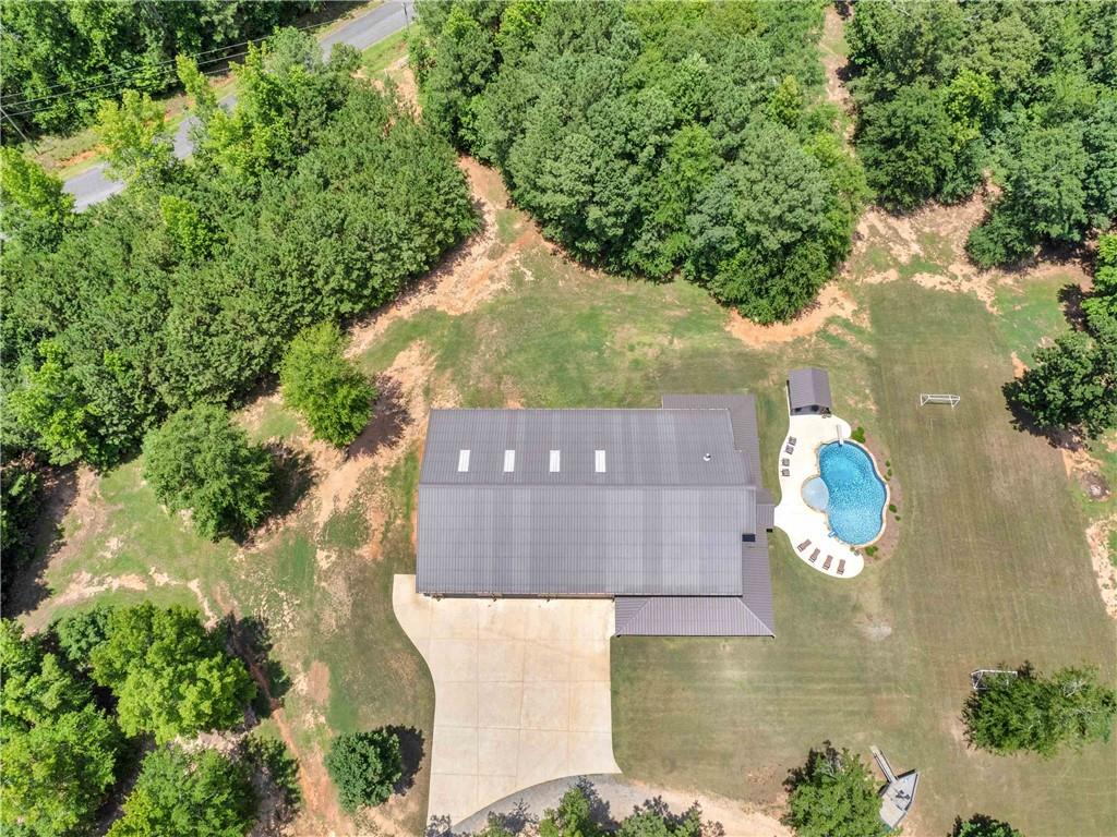 110 Wilson Road Jackson, GA 30233 - Photo 88 of 93 an aerial view of a house with yard swimming pool and outdoor seating