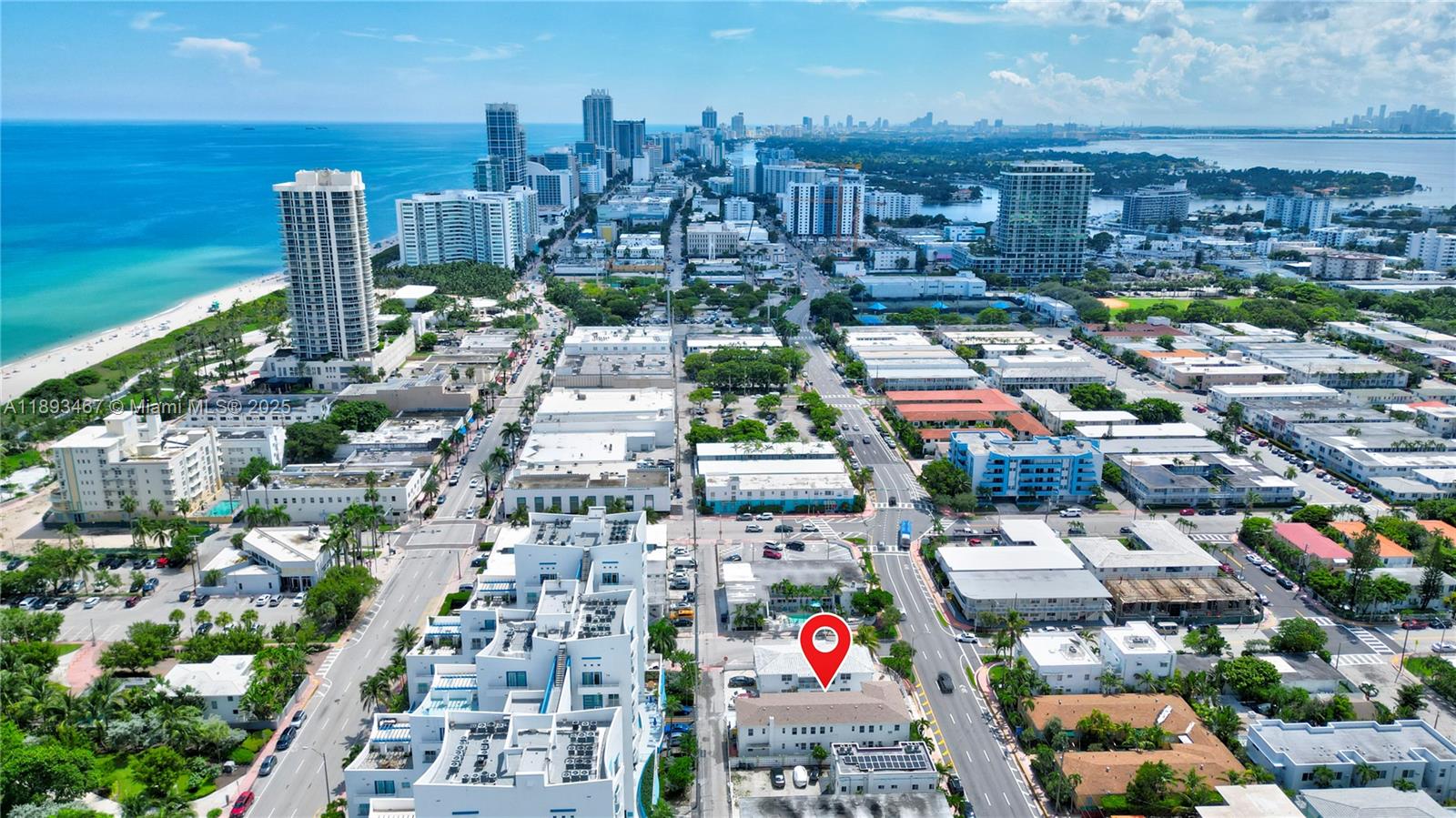 7611 Harding Avenue, Unit 8 Miami Beach, FL 33141 - Photo 17 of 19 a picture of city view