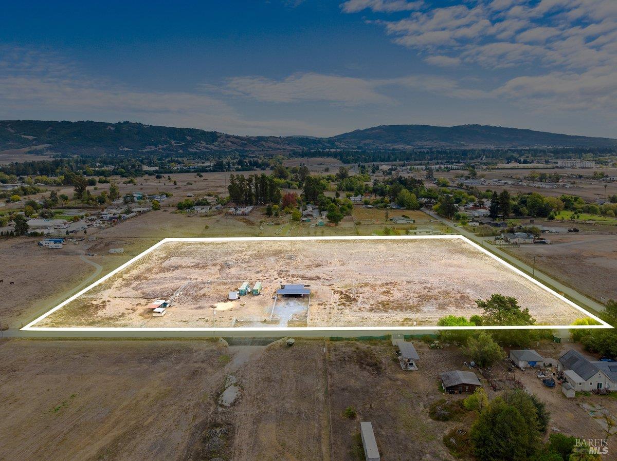 391 Millbrae Avenue Santa Rosa, CA 95407 - Photo 3 of 8 an aerial view of a residential houses with outdoor space