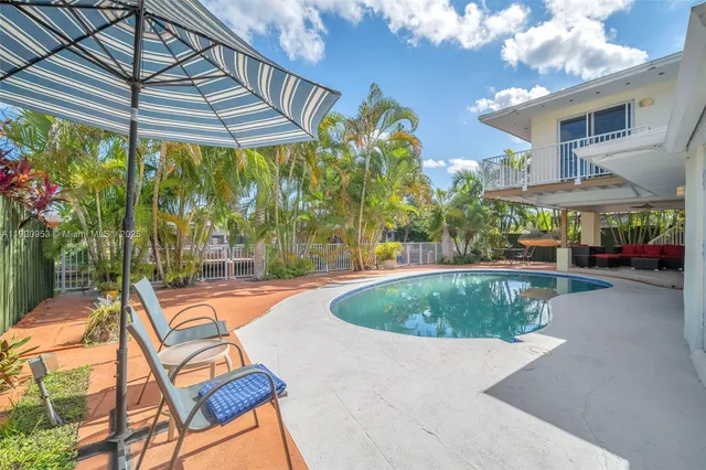 a view of a house with a lake view