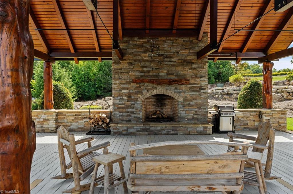 Lot 31 Cascade Run Purlear, NC 28665 - Photo 24 of 34 Build a fire at the community pavilion- wifi available!