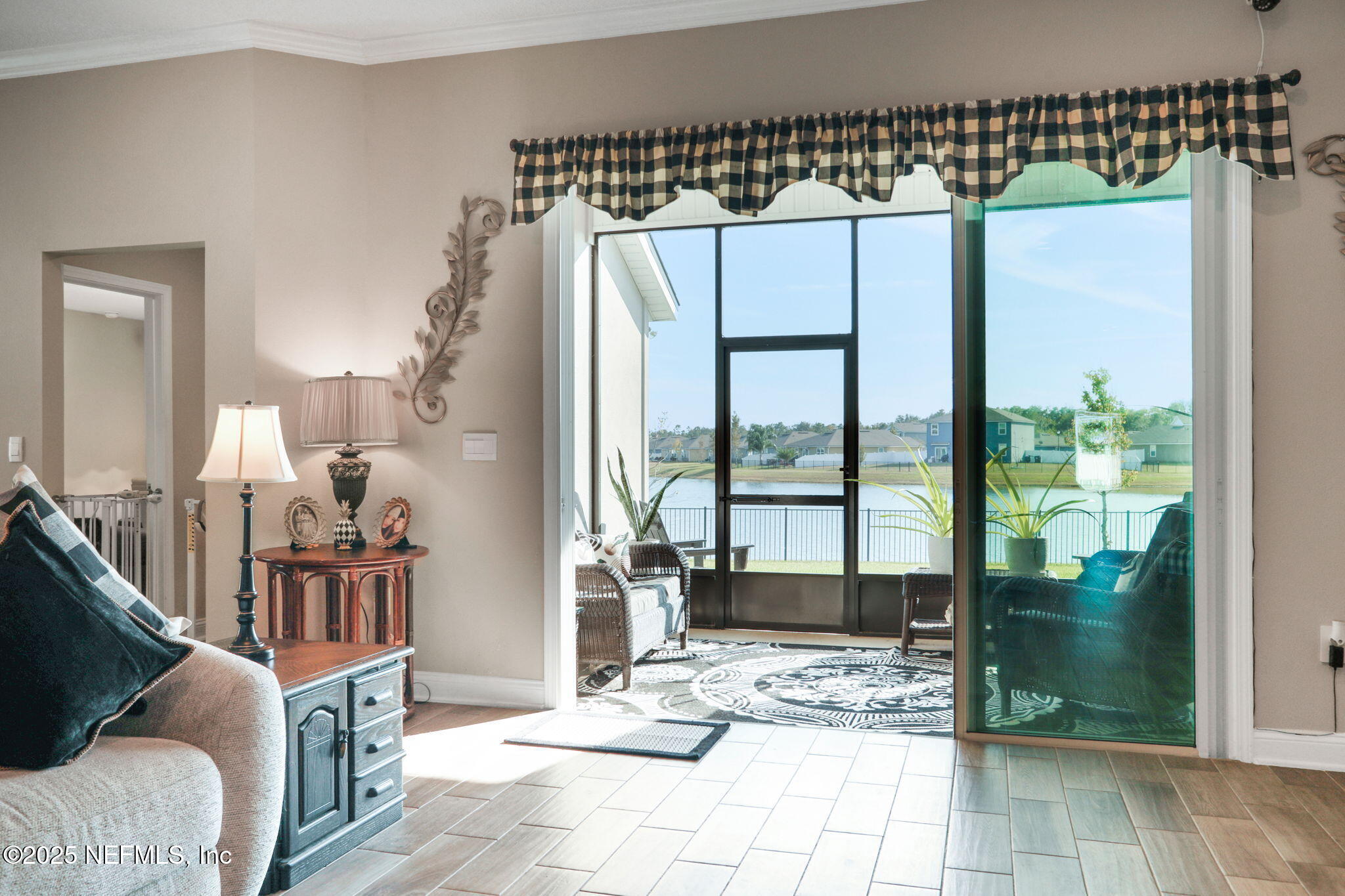 2496 Cold Stream Lane Green Cove Springs, FL 32043 - Photo 19 of 58 Family Room to Screened Patio