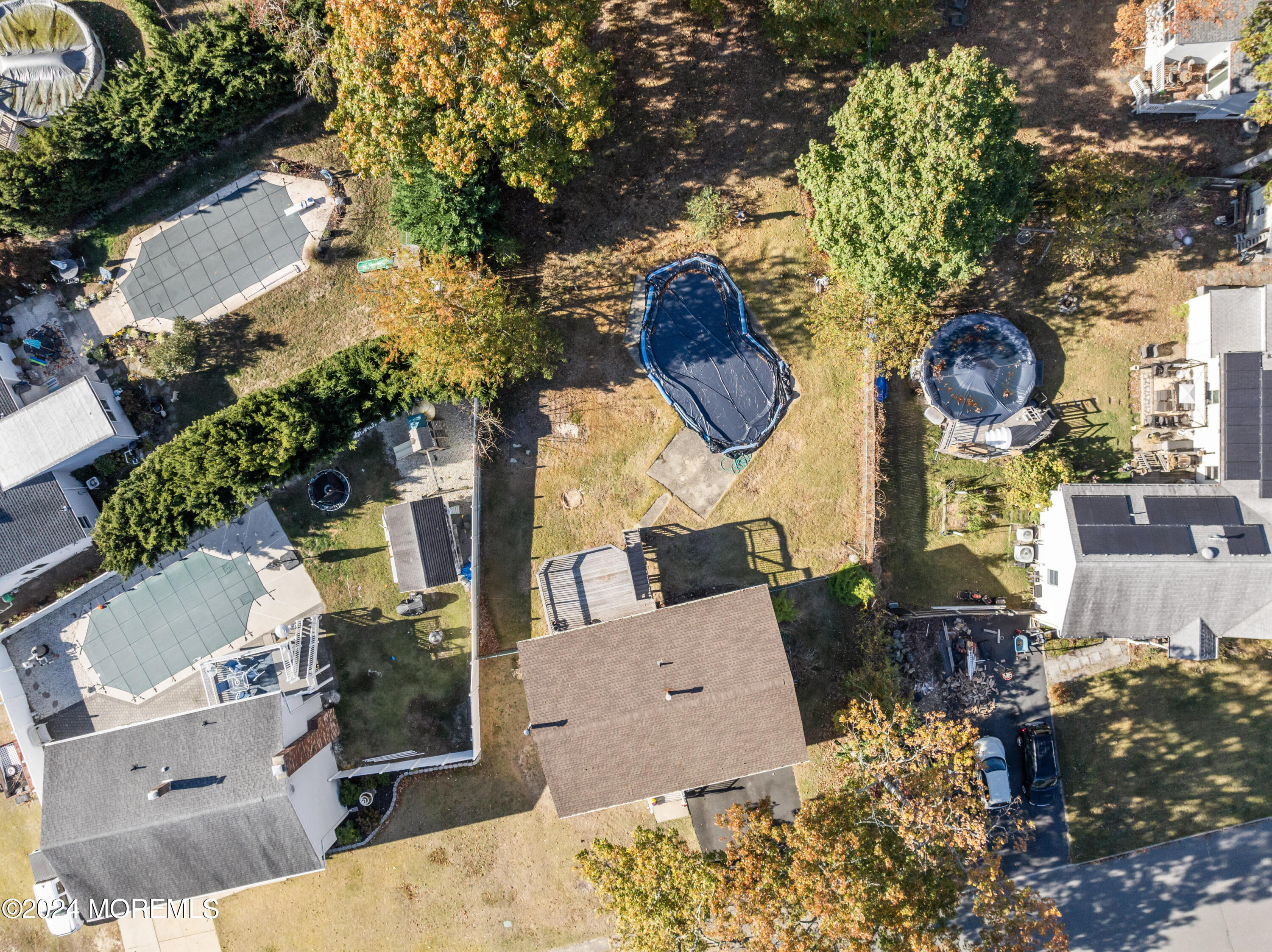 407 Reedy Drive Brick, NJ 08723 - Photo 31 of 35 an aerial view of residential house with outdoor space and seating area