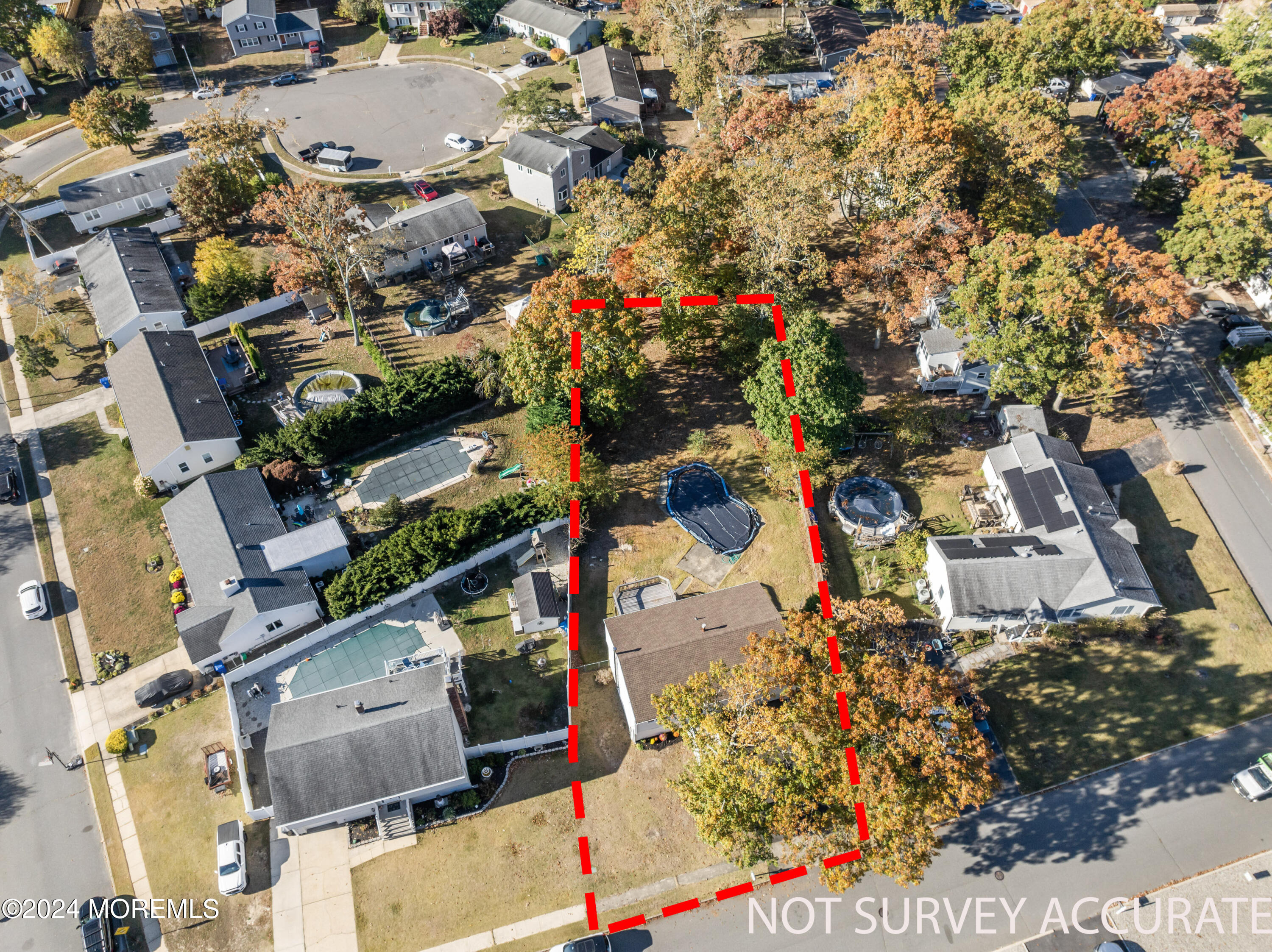 407 Reedy Drive Brick, NJ 08723 - Photo 32 of 35 an aerial view of residential houses with outdoor space