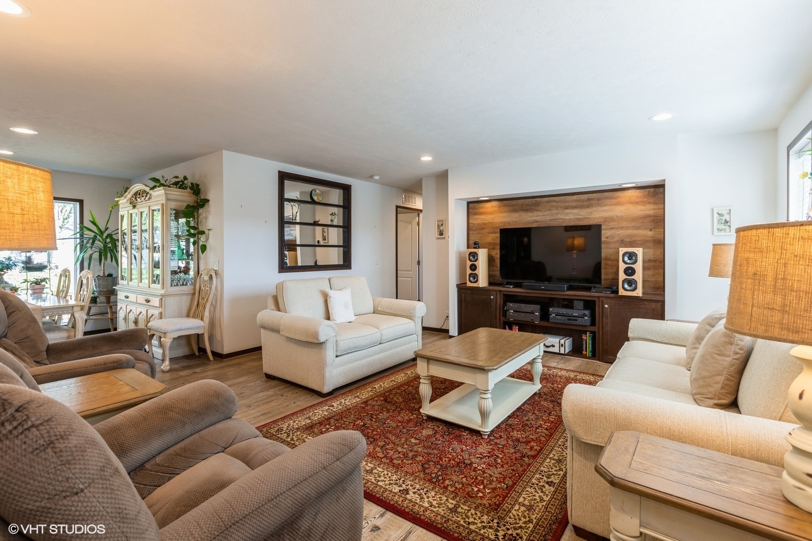 206 Big Peninsula Road Elgin, IL 60123 - Photo 7 of 23 a living room with furniture and a flat screen tv