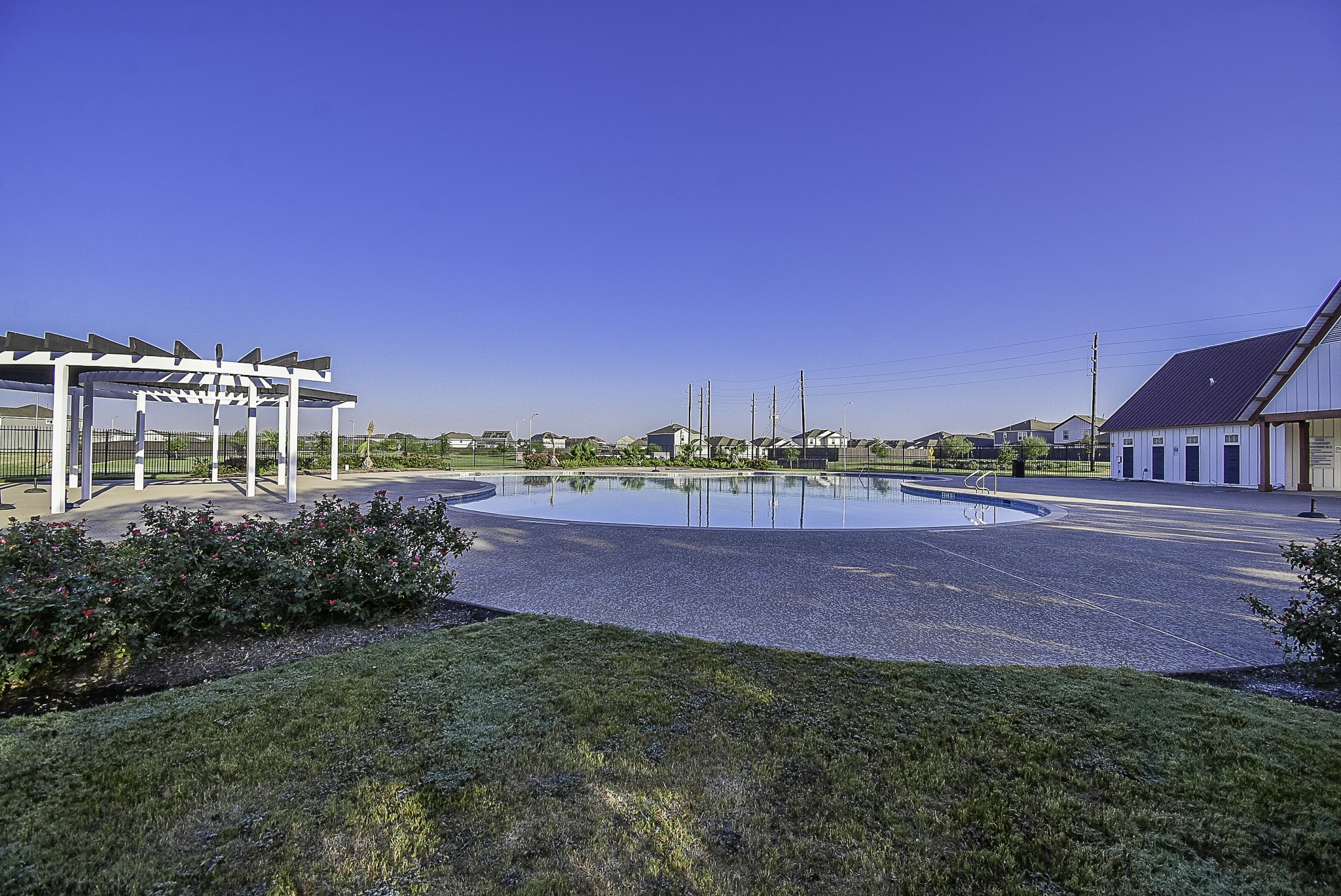 23407 Honey Spade Road Hockley, TX 77447 - Photo 31 of 34 a view of a city with lawn chairs and large trees