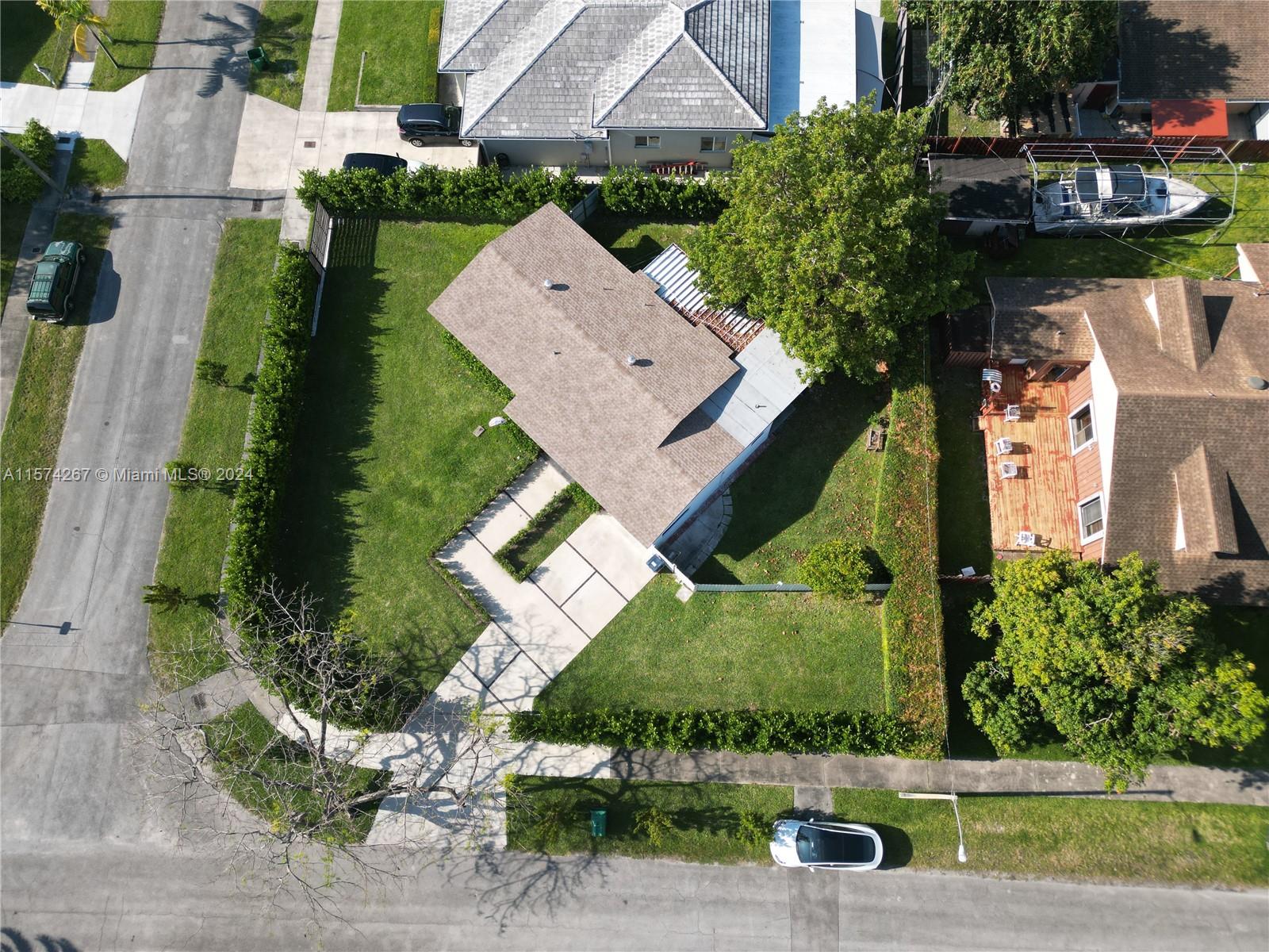 7040 Southwest 17th Terrace Miami, FL 33155 - Photo 18 of 26 an aerial view of a house