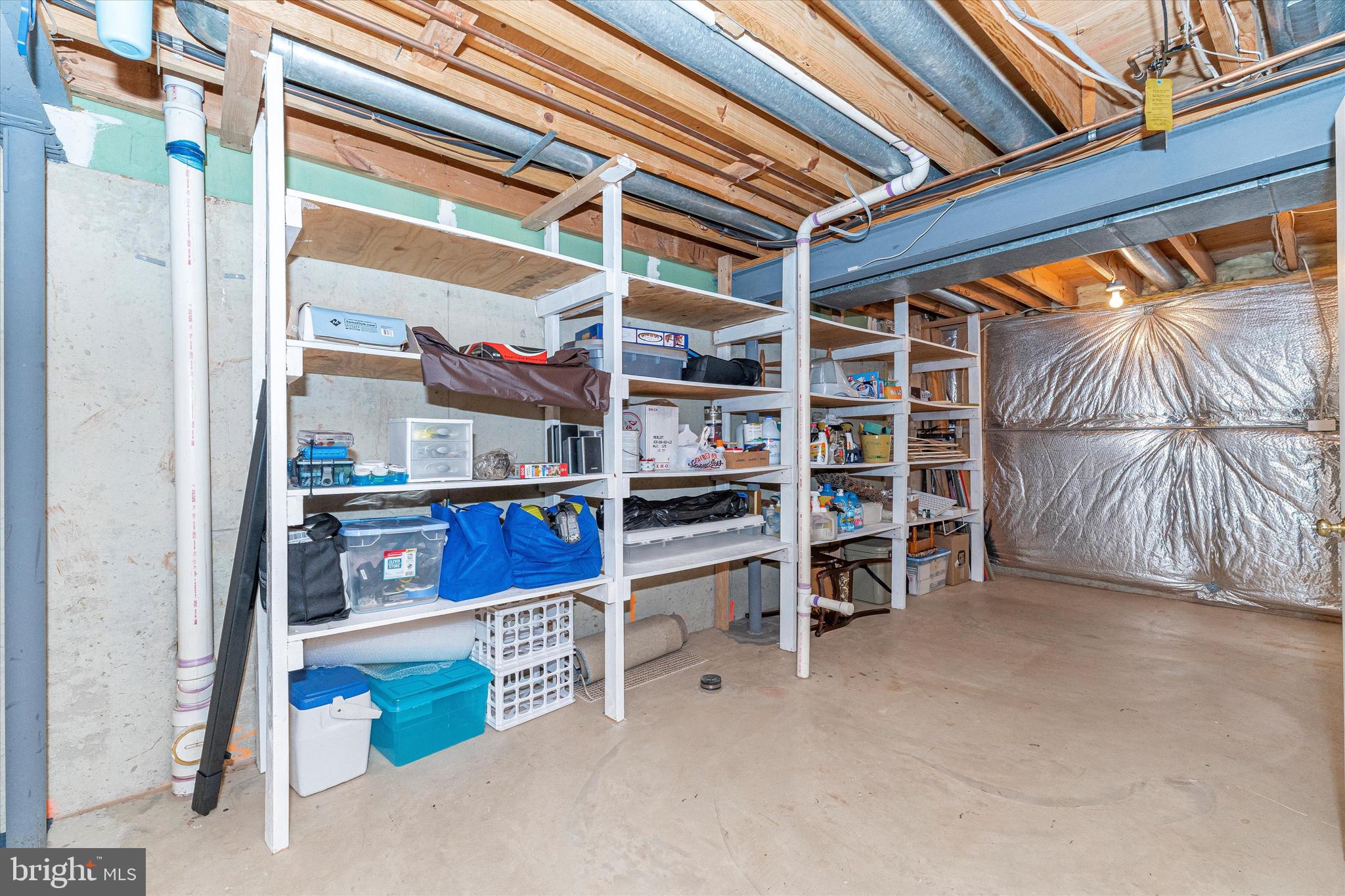 507 Goldspire Circle Frederick, MD 21703 - Photo 30 of 41 Storage area/bathroom rough-in
